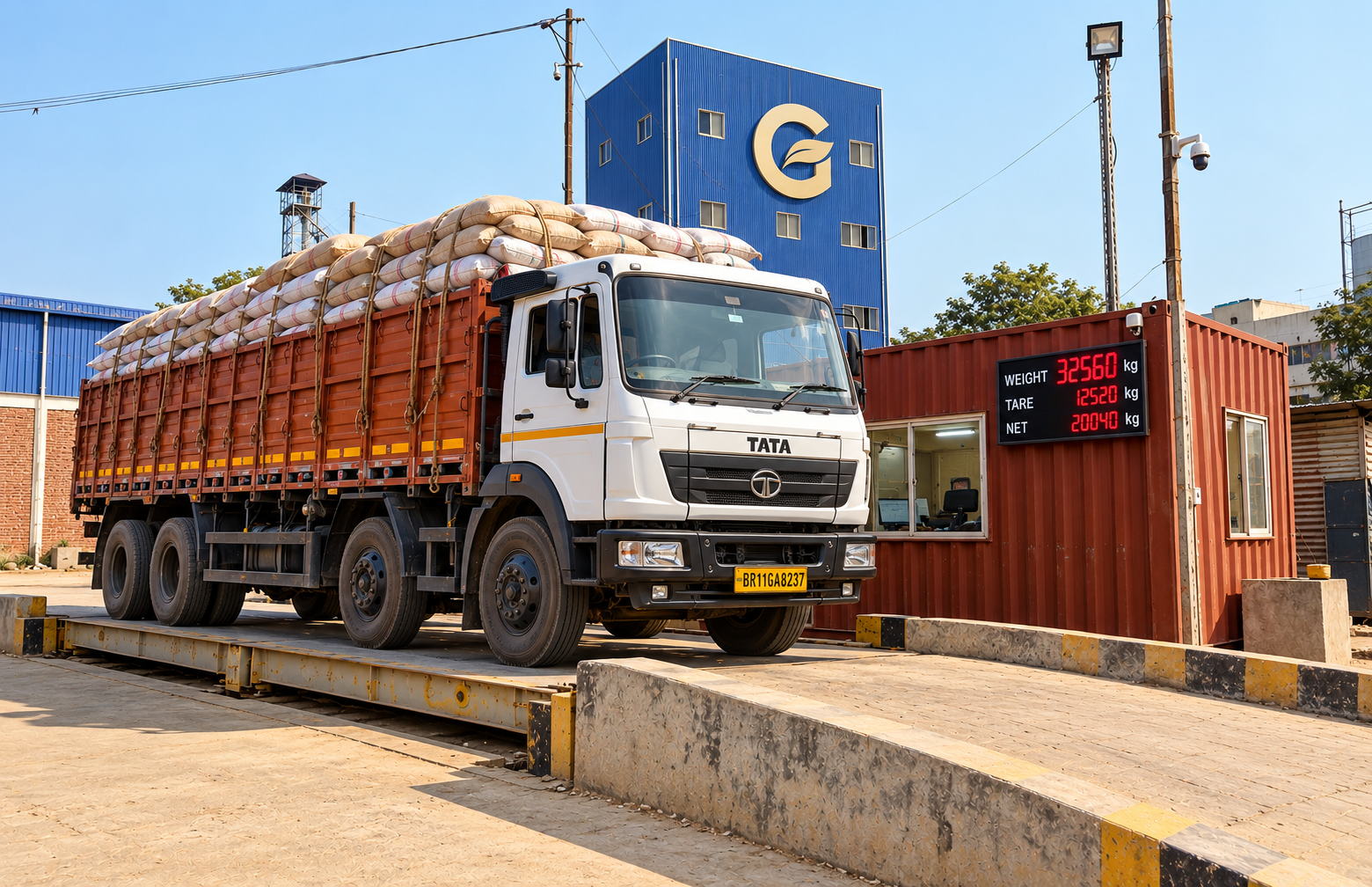 Legal Metrology Certified Electronic Weighbridge